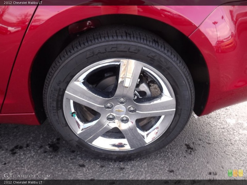 2012 Chevrolet Malibu LT Wheel and Tire Photo #60387433
