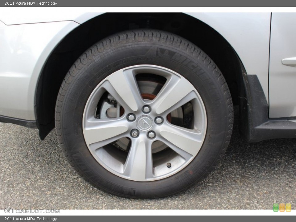 2011 Acura MDX Technology Wheel and Tire Photo #60388393