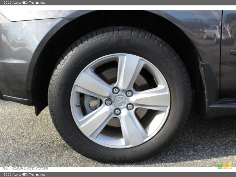 2011 Acura MDX Technology Wheel and Tire Photo #60388672