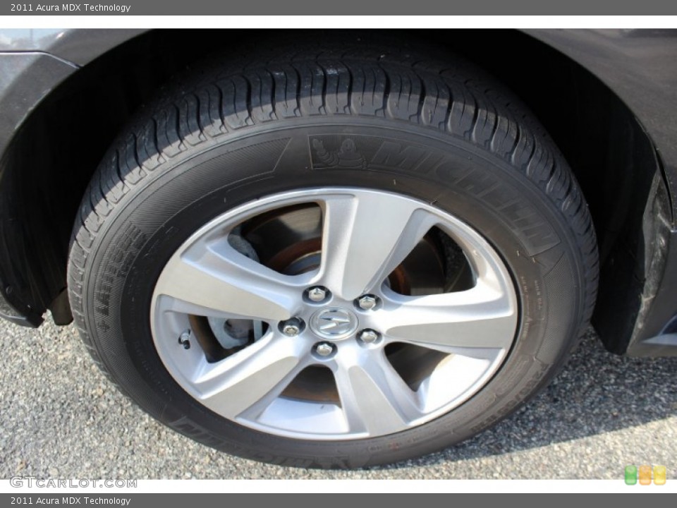 2011 Acura MDX Technology Wheel and Tire Photo #60388681