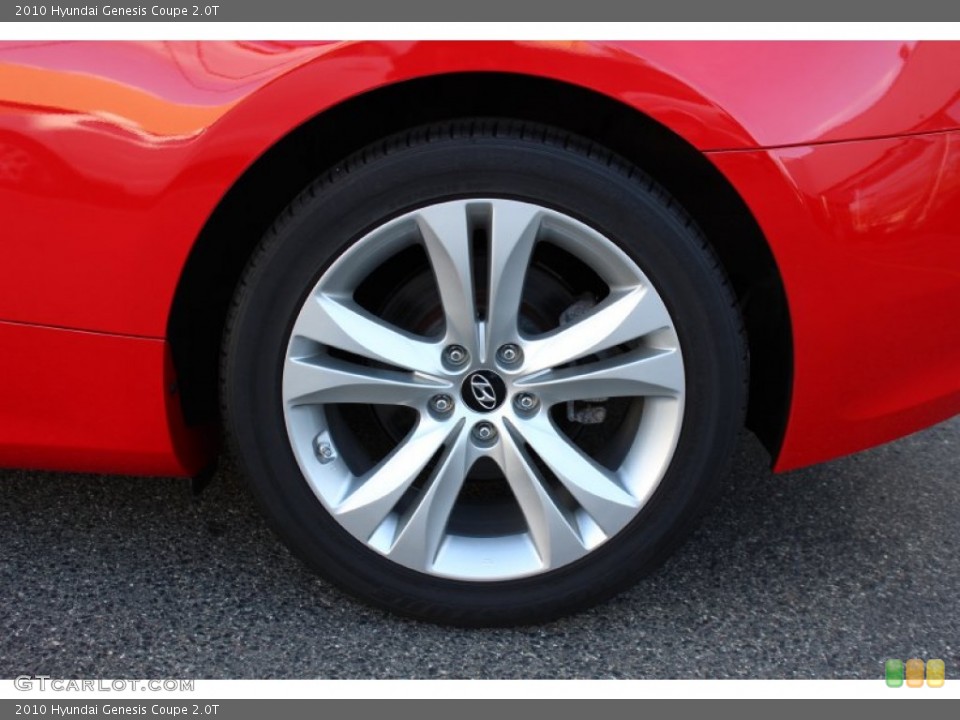 2010 Hyundai Genesis Coupe 2.0T Wheel and Tire Photo #60392657