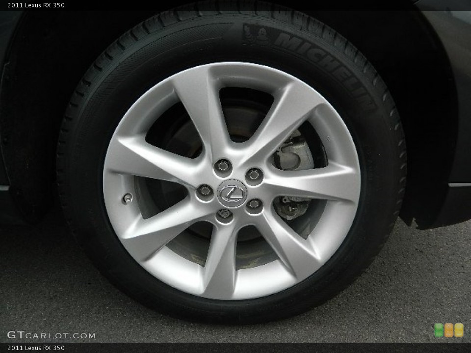 2011 Lexus RX 350 Wheel and Tire Photo #60393596