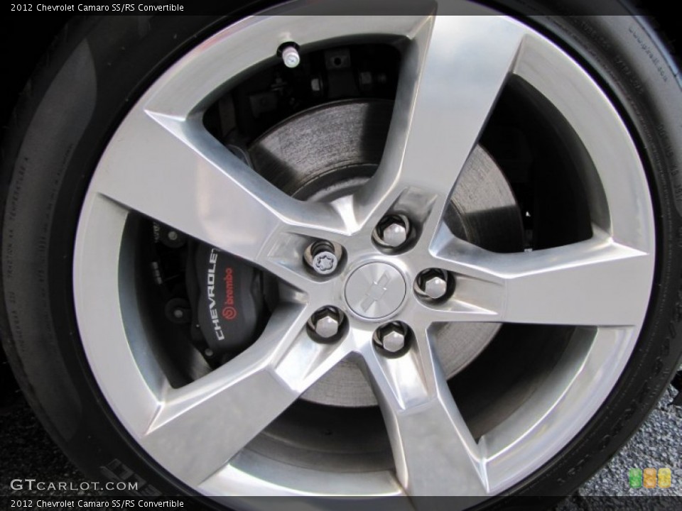 2012 Chevrolet Camaro SS/RS Convertible Wheel and Tire Photo #60400803