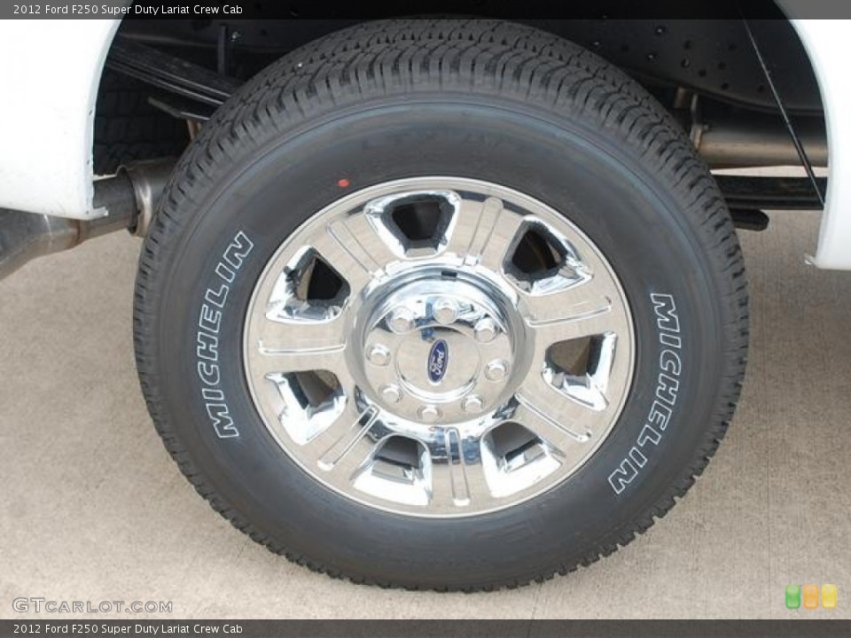 2012 Ford F250 Super Duty Lariat Crew Cab Wheel and Tire Photo #60401342