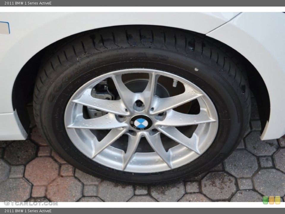 2011 BMW 1 Series ActiveE Wheel and Tire Photo #60404165