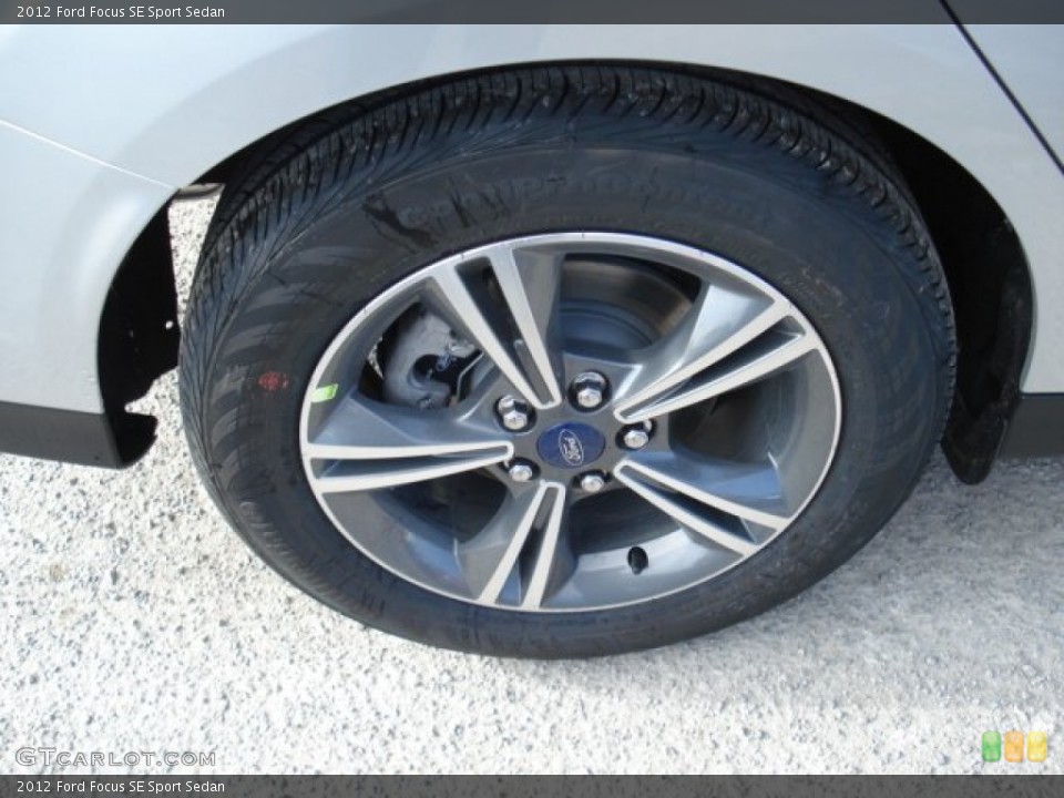 2012 Ford Focus SE Sport Sedan Wheel and Tire Photo #60404327