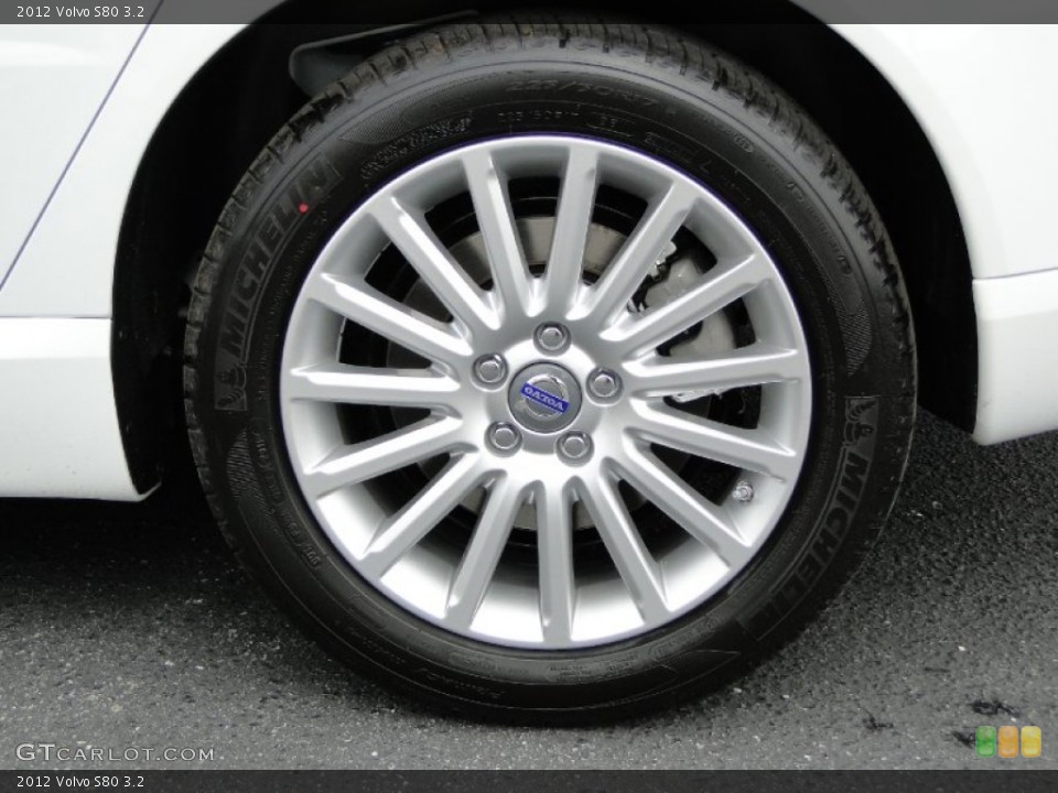 2012 Volvo S80 3.2 Wheel and Tire Photo #60409673