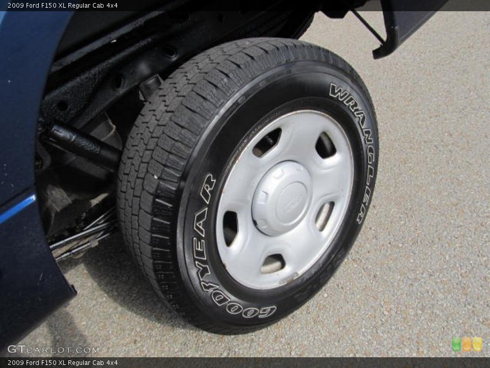 2009 Ford F150 XL Regular Cab 4x4 Wheel and Tire Photo #60417443
