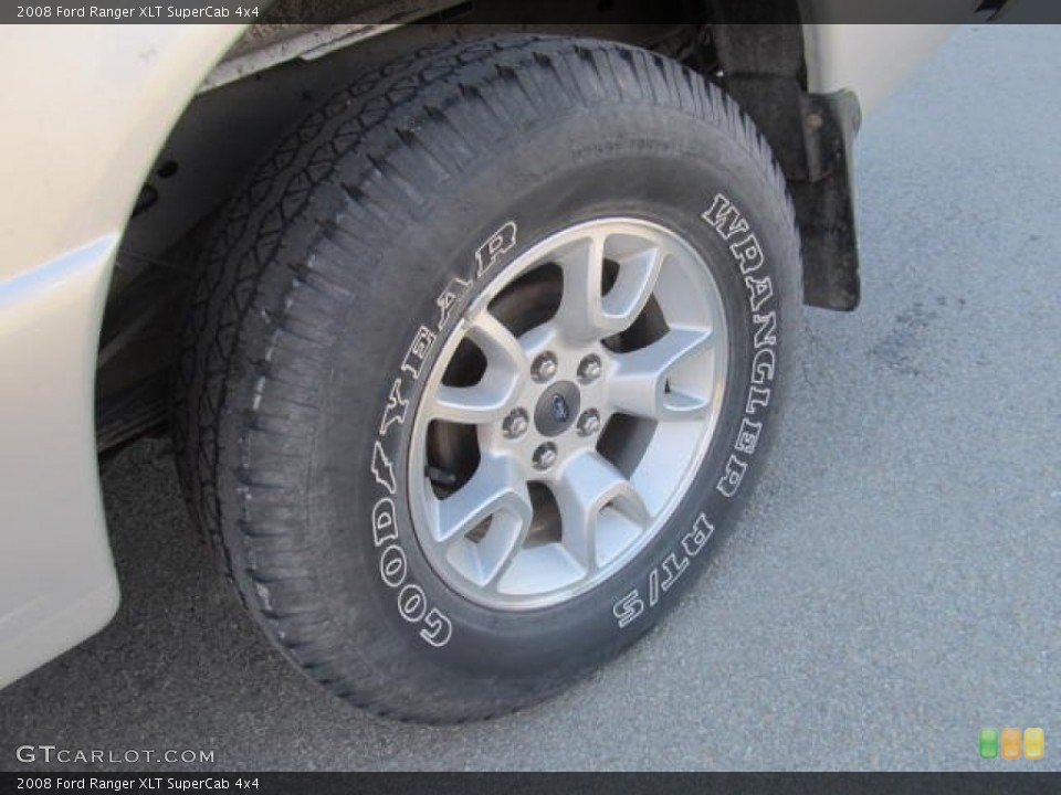 2008 Ford Ranger XLT SuperCab 4x4 Wheel and Tire Photo #60417771
