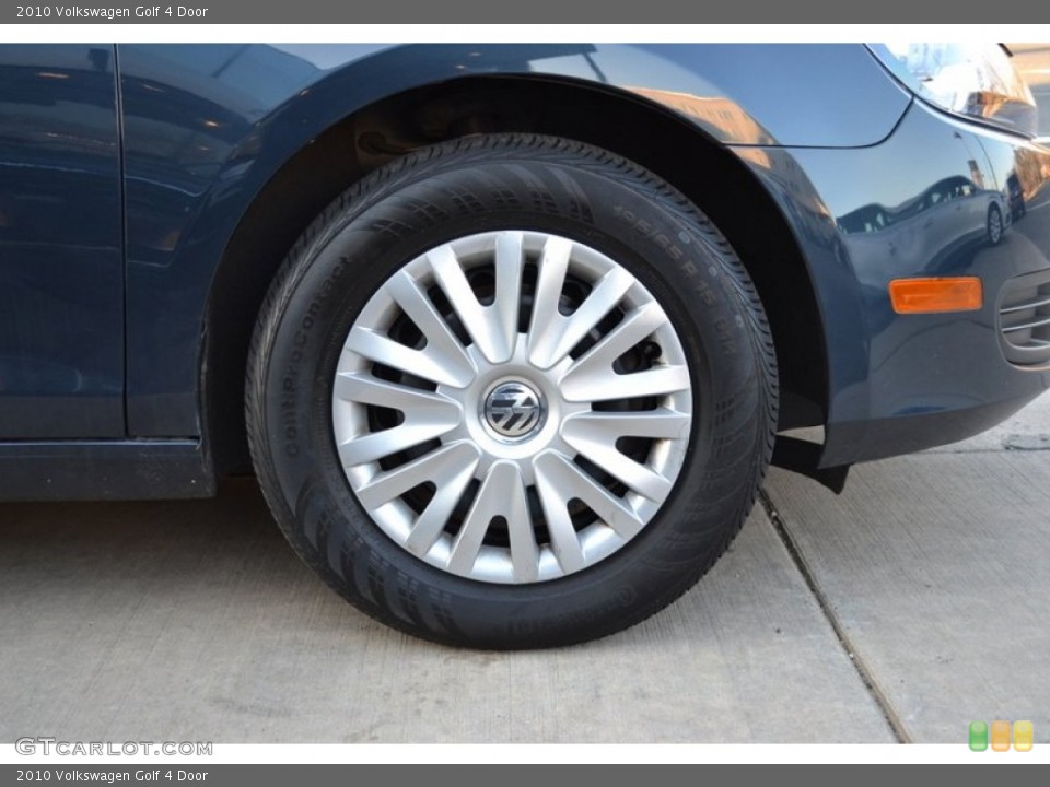 2010 Volkswagen Golf 4 Door Wheel and Tire Photo #60418751