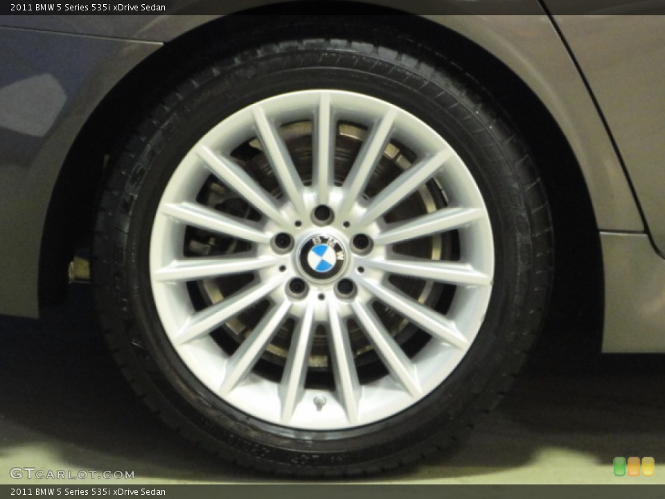 2011 BMW 5 Series 535i xDrive Sedan Wheel and Tire Photo #60421163