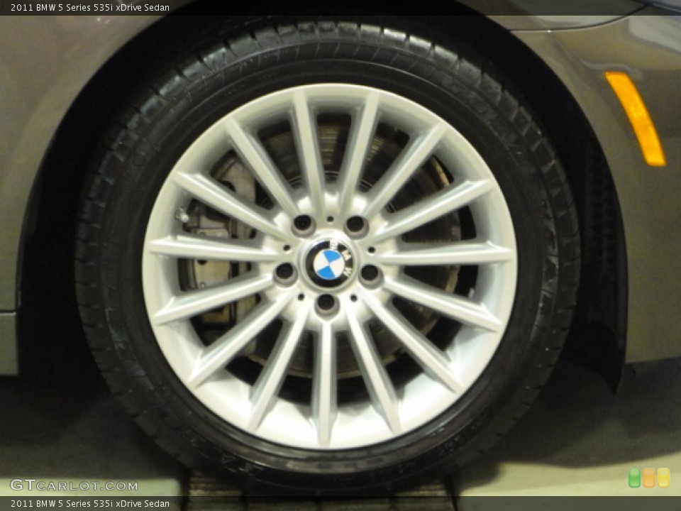 2011 BMW 5 Series 535i xDrive Sedan Wheel and Tire Photo #60421172