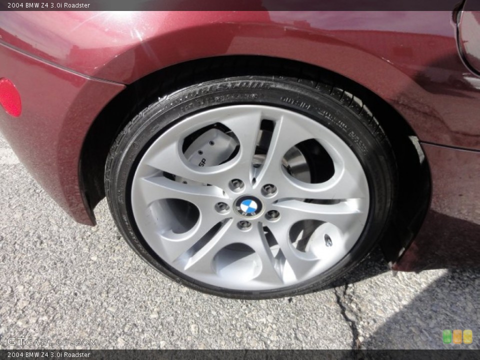 2004 BMW Z4 3.0i Roadster Wheel and Tire Photo #60423396