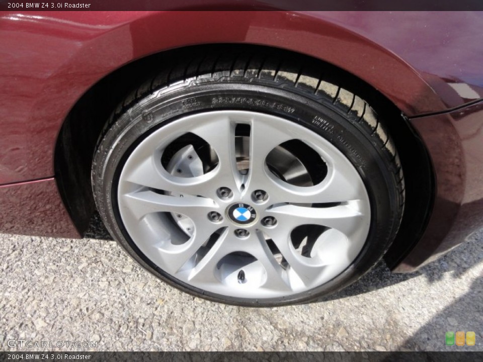 2004 BMW Z4 3.0i Roadster Wheel and Tire Photo #60423407