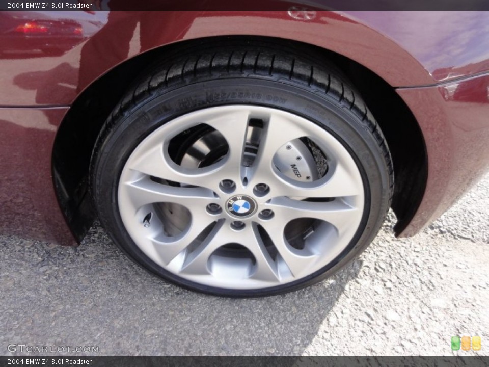 2004 BMW Z4 3.0i Roadster Wheel and Tire Photo #60423470