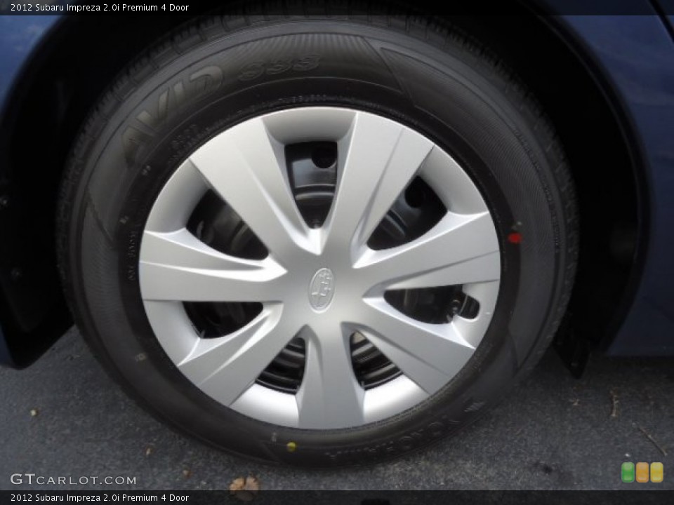 2012 Subaru Impreza 2.0i Premium 4 Door Wheel and Tire Photo #60430085