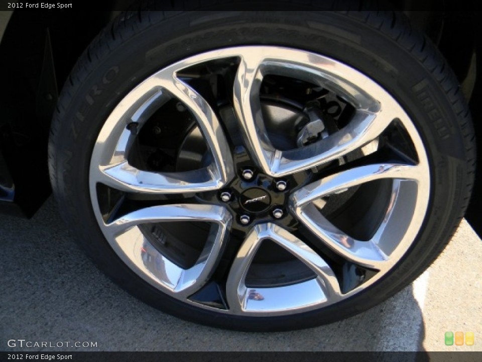 2012 Ford Edge Sport Wheel and Tire Photo #60437903