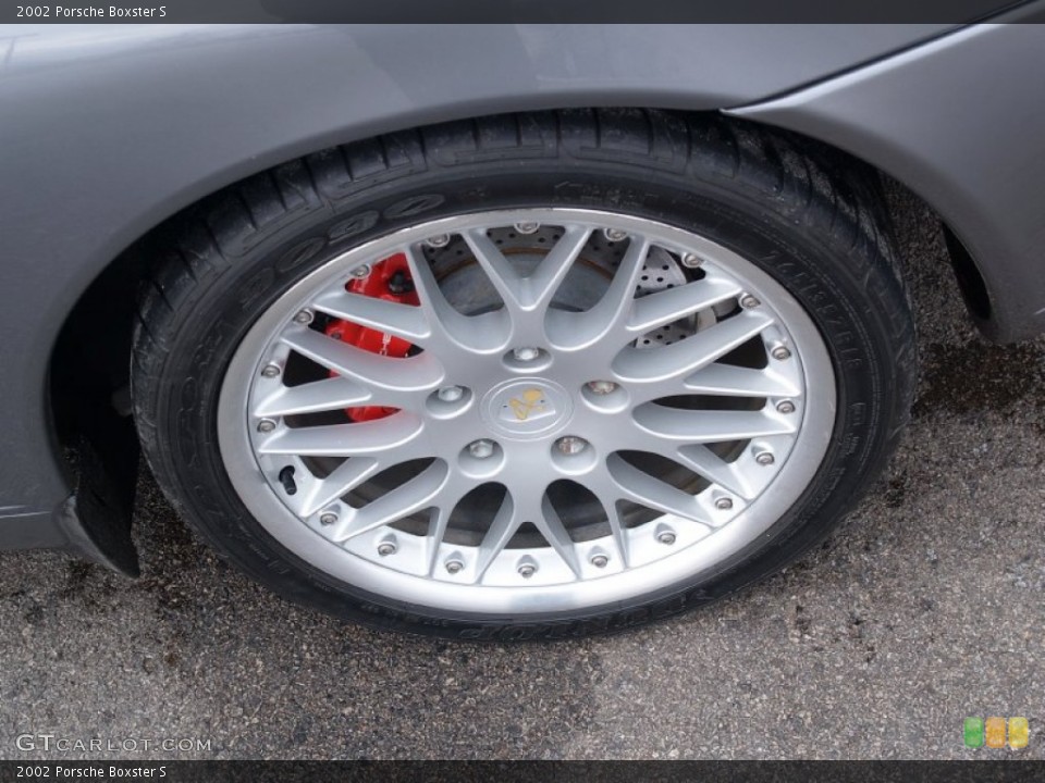 2002 Porsche Boxster S Wheel and Tire Photo #60448323