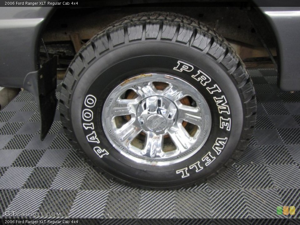 2006 Ford Ranger XLT Regular Cab 4x4 Wheel and Tire Photo #60452119