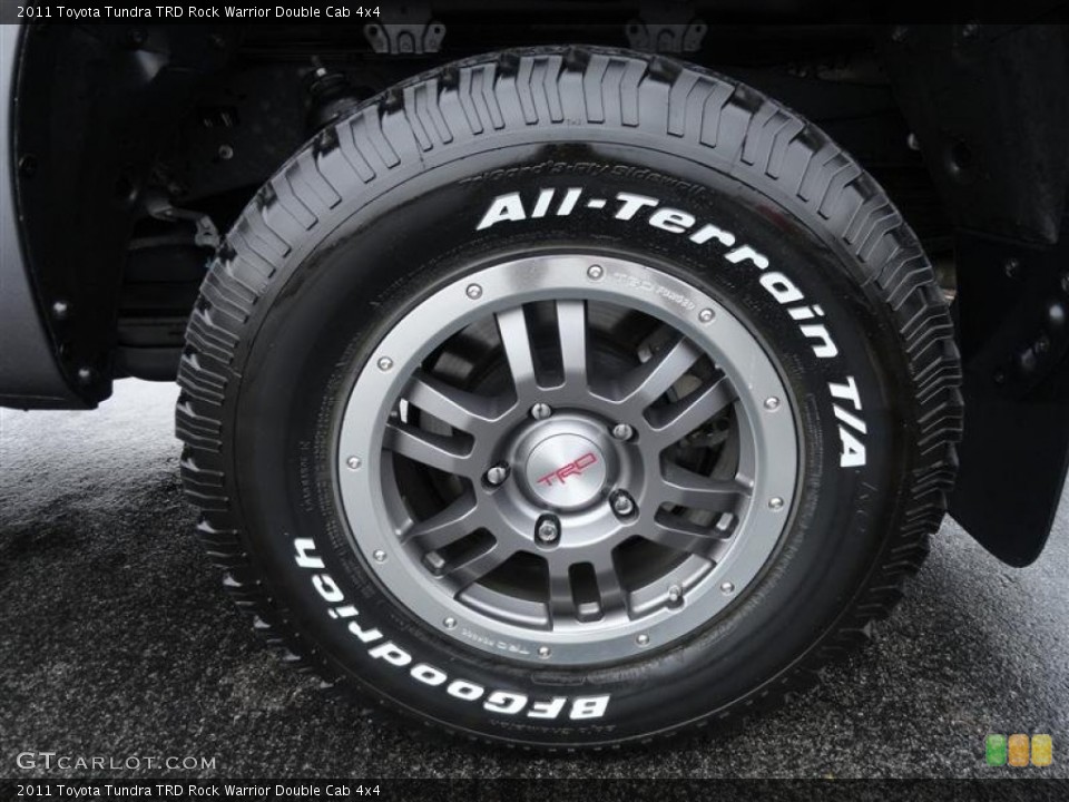 2011 Toyota Tundra TRD Rock Warrior Double Cab 4x4 Wheel and Tire Photo #60458241