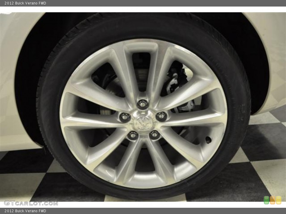 2012 Buick Verano FWD Wheel and Tire Photo #60461297