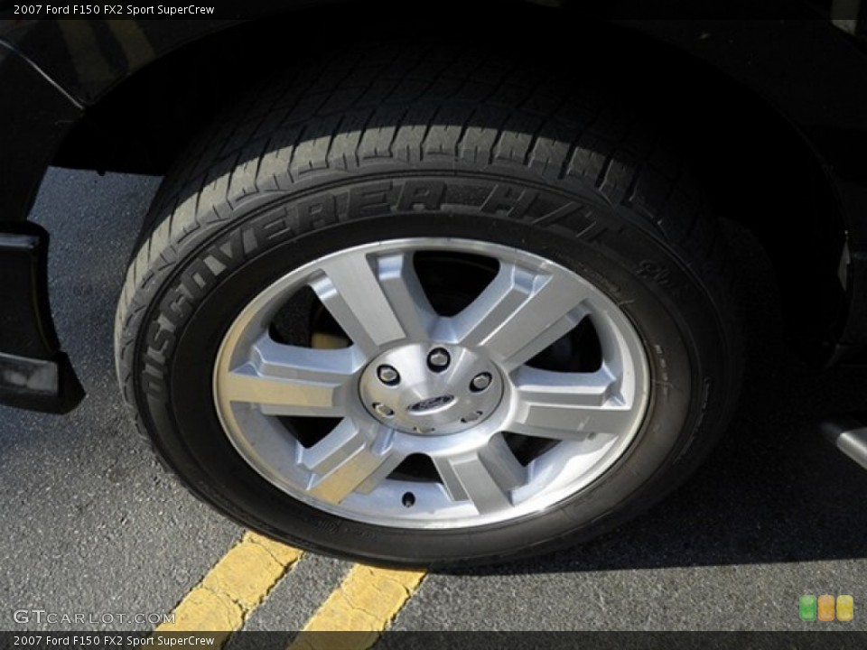 2007 Ford F150 FX2 Sport SuperCrew Wheel and Tire Photo #60466141