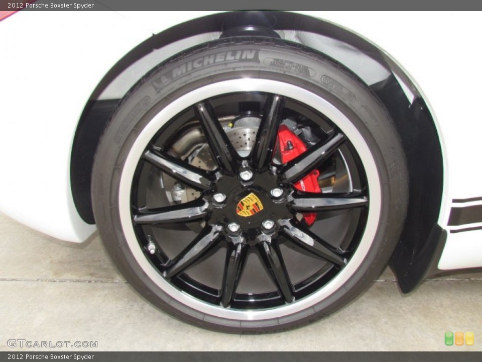 2012 Porsche Boxster Spyder Wheel and Tire Photo #60468734