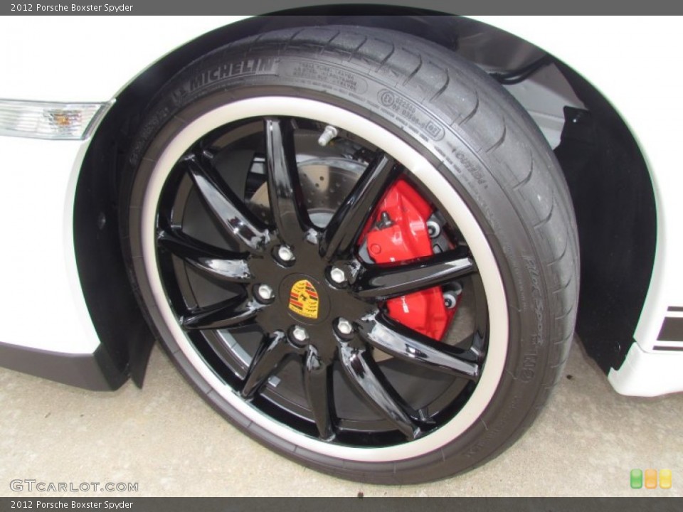2012 Porsche Boxster Spyder Wheel and Tire Photo #60468745
