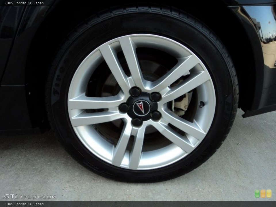 2009 Pontiac G8 Sedan Wheel and Tire Photo #60471719