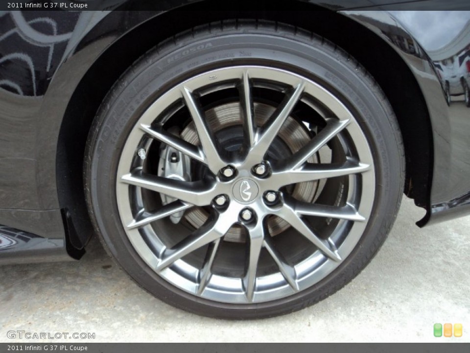 2011 Infiniti G 37 IPL Coupe Wheel and Tire Photo #60471875