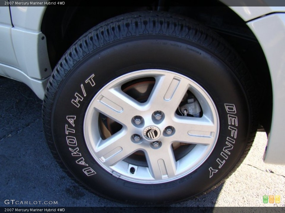 2007 Mercury Mariner Hybrid 4WD Wheel and Tire Photo #60476396