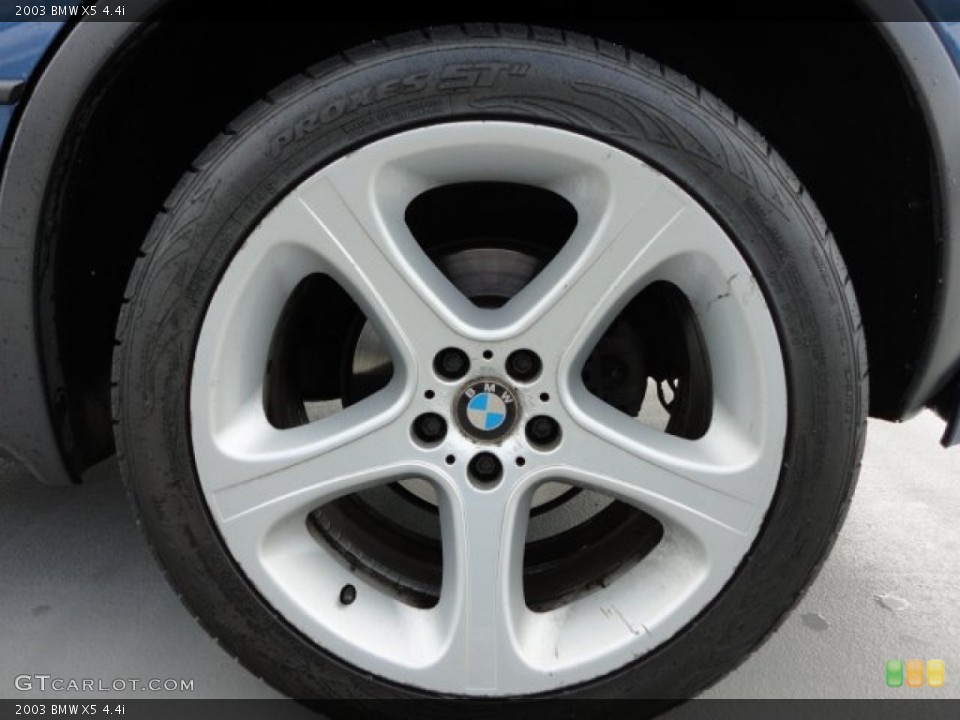 2003 BMW X5 4.4i Wheel and Tire Photo #60484922