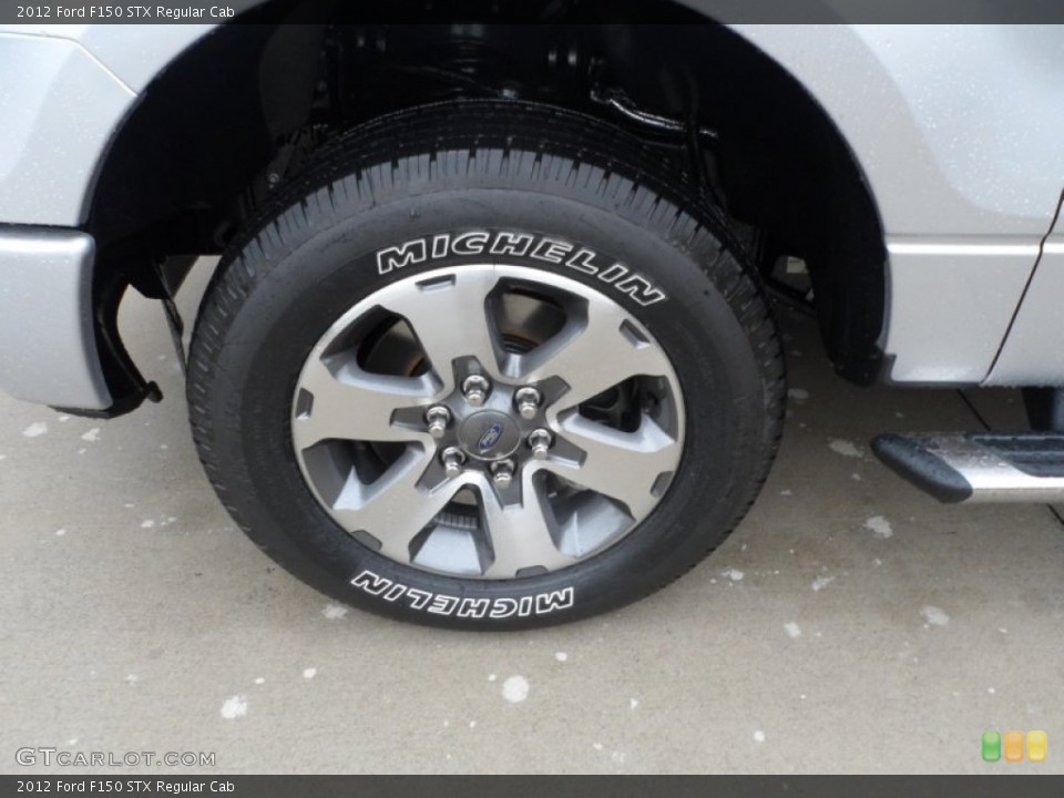 2012 Ford F150 STX Regular Cab Wheel and Tire Photo #60485921