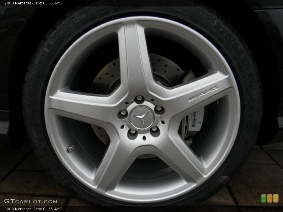 2008 Mercedes-Benz CL 65 AMG Wheel and Tire Photo #60490088