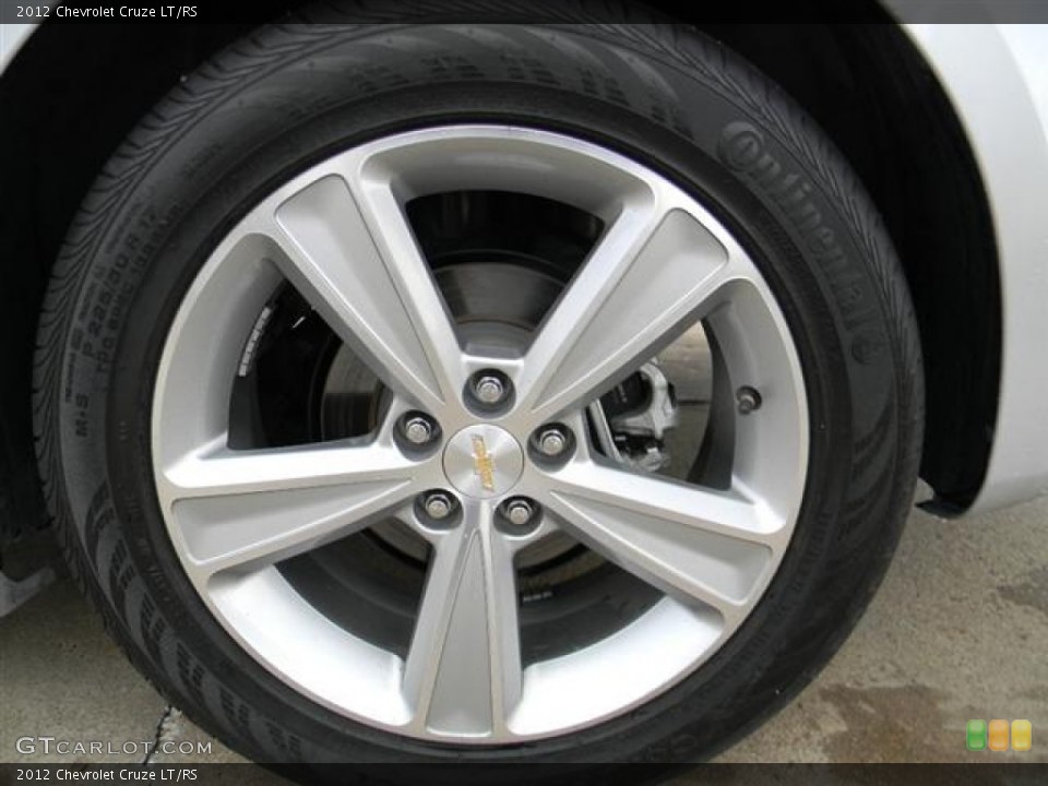 2012 Chevrolet Cruze LT/RS Wheel and Tire Photo #60491409