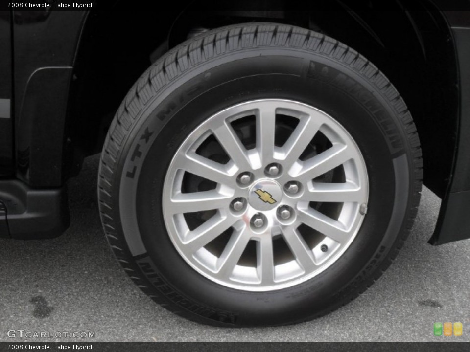 2008 Chevrolet Tahoe Hybrid Wheel and Tire Photo #60492122