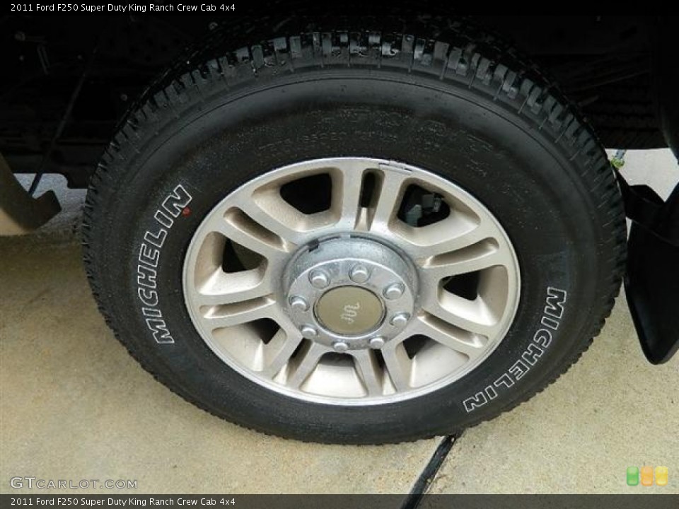 2011 Ford F250 Super Duty King Ranch Crew Cab 4x4 Wheel and Tire Photo #60493154