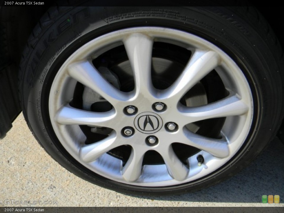 2007 Acura TSX Sedan Wheel and Tire Photo #60496619