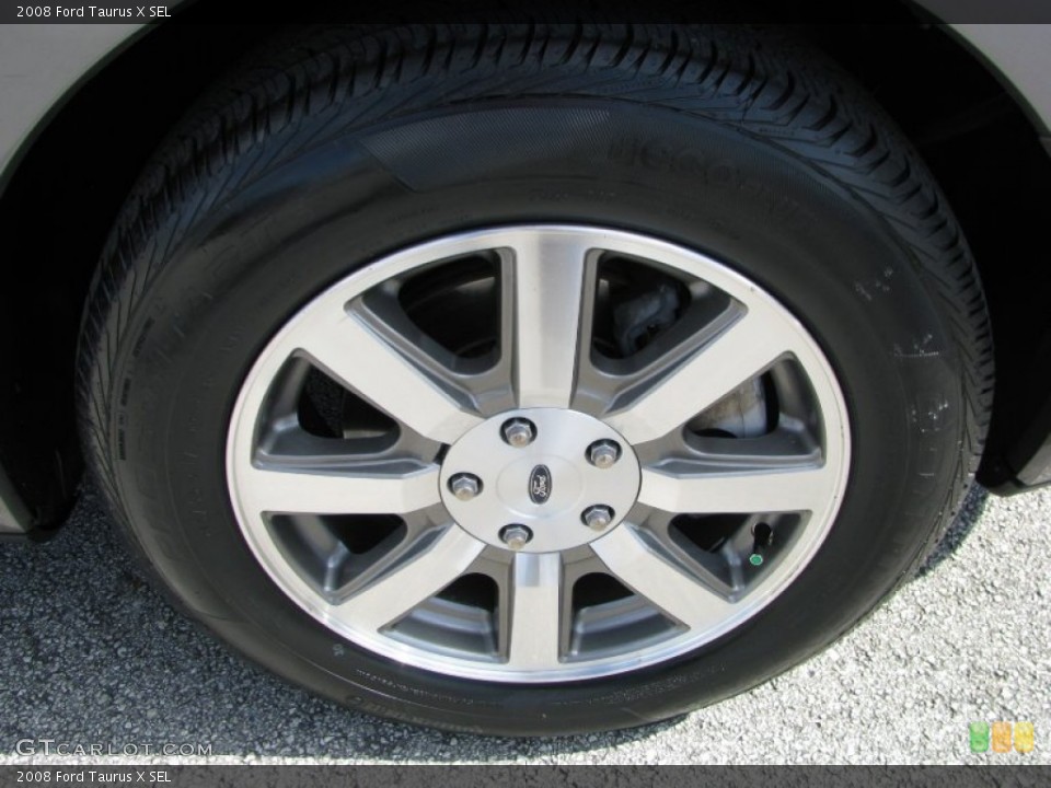 2008 Ford Taurus X SEL Wheel and Tire Photo #60501794