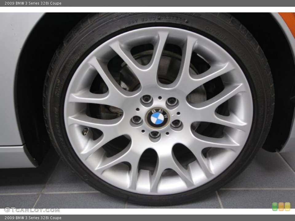 2009 BMW 3 Series 328i Coupe Wheel and Tire Photo #60509654
