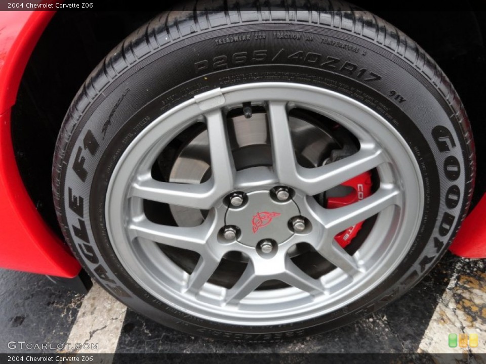 2004 Chevrolet Corvette Z06 Wheel and Tire Photo #60512260
