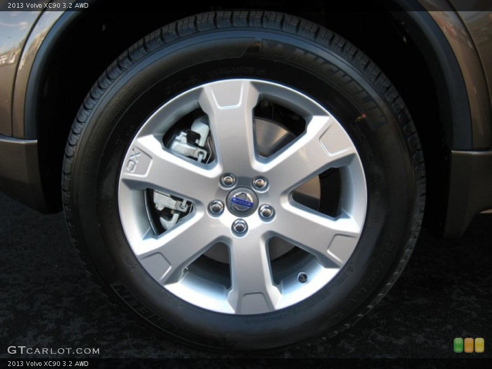 2013 Volvo XC90 3.2 AWD Wheel and Tire Photo #60517263
