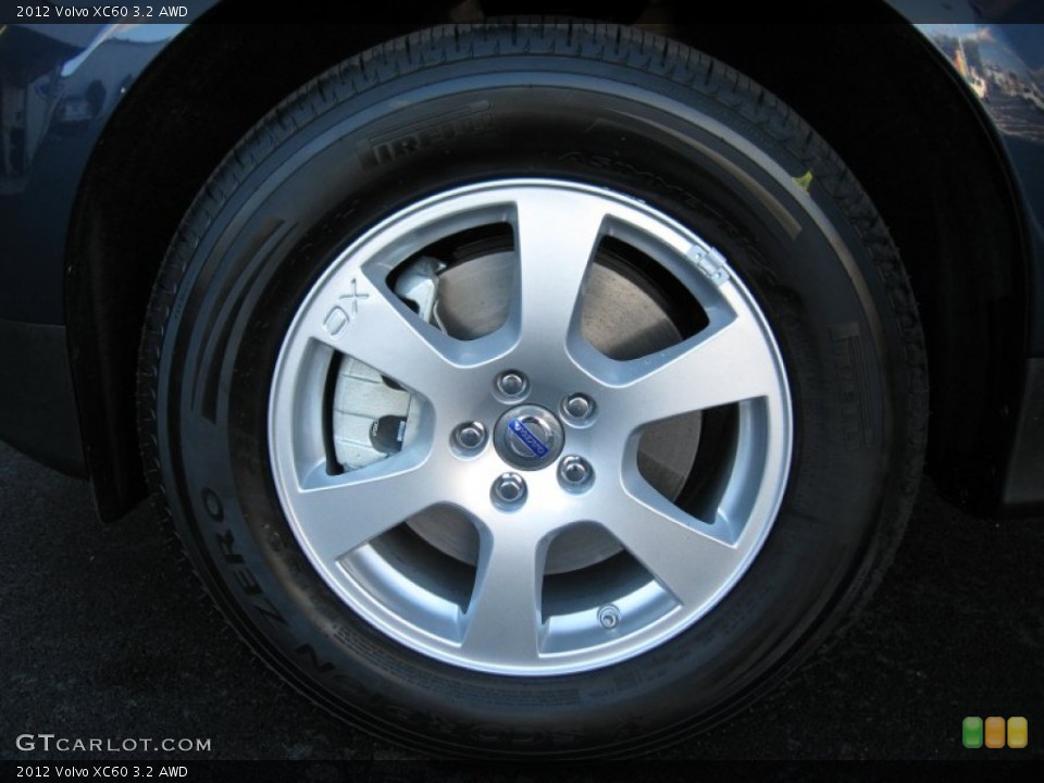 2012 Volvo XC60 3.2 AWD Wheel and Tire Photo #60517761