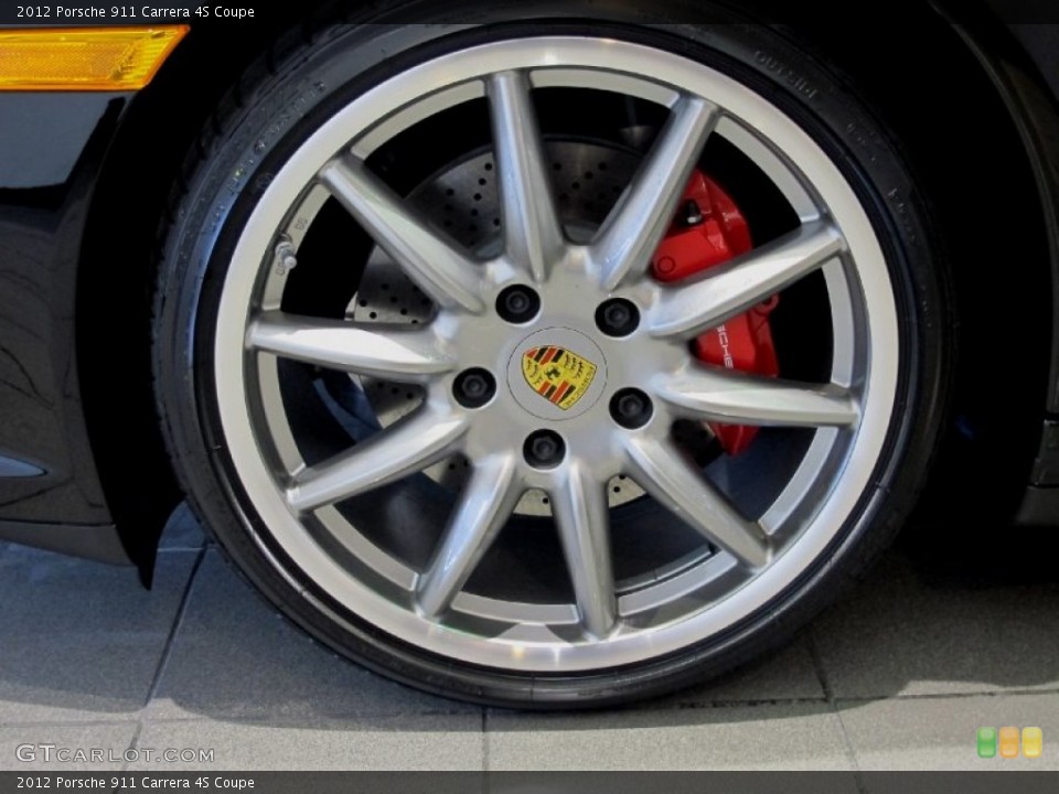 2012 Porsche 911 Carrera 4S Coupe Wheel and Tire Photo #60518331