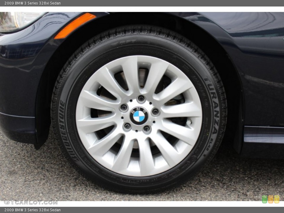 2009 BMW 3 Series 328xi Sedan Wheel and Tire Photo #60520806