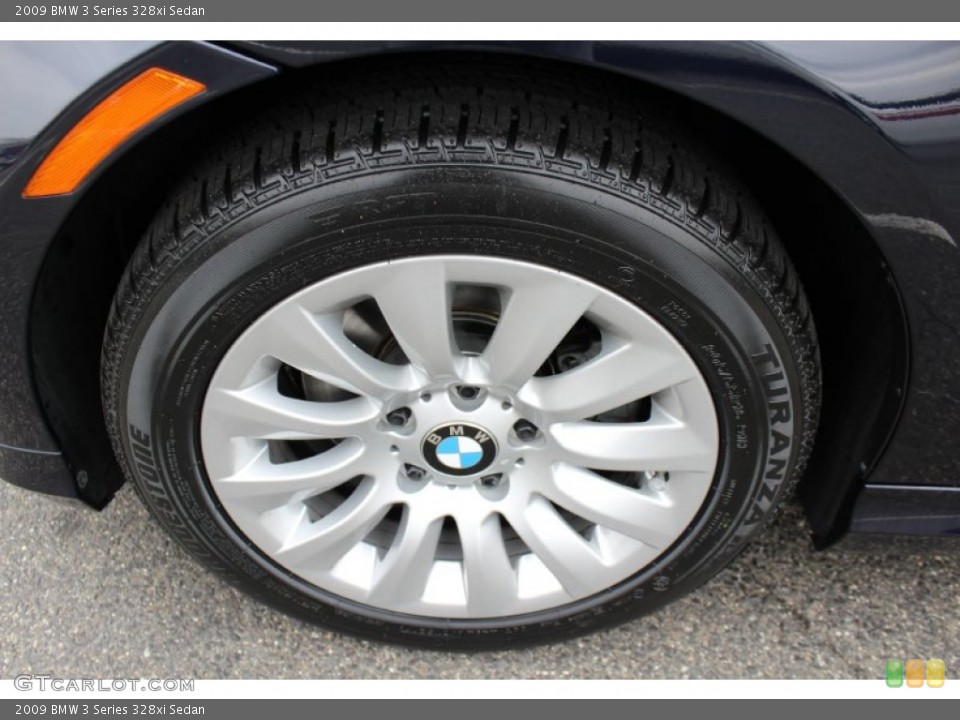 2009 BMW 3 Series 328xi Sedan Wheel and Tire Photo #60520815