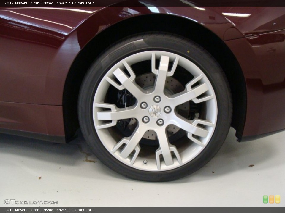 2012 Maserati GranTurismo Convertible GranCabrio Wheel and Tire Photo #60525211