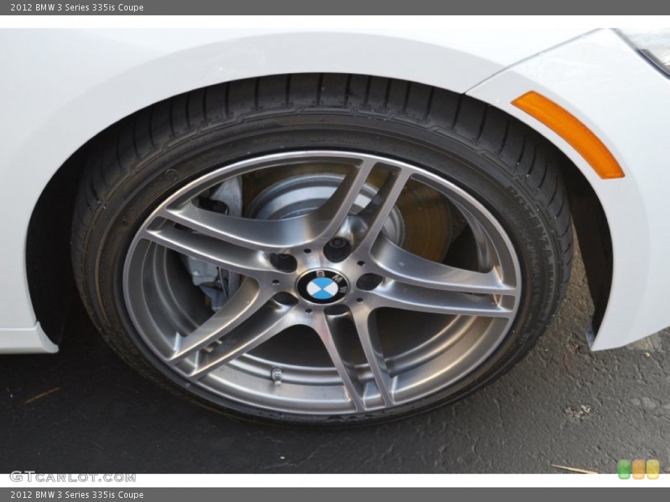 2012 BMW 3 Series 335is Coupe Wheel and Tire Photo #60529192