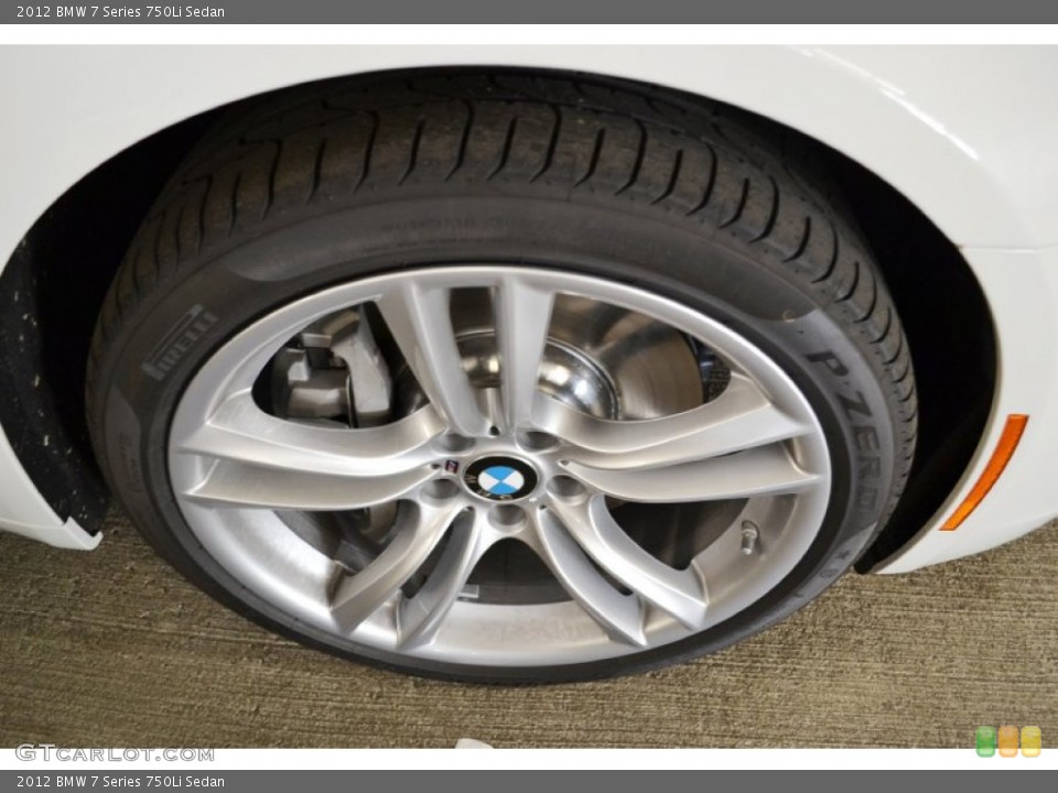 2012 BMW 7 Series 750Li Sedan Wheel and Tire Photo #60529432