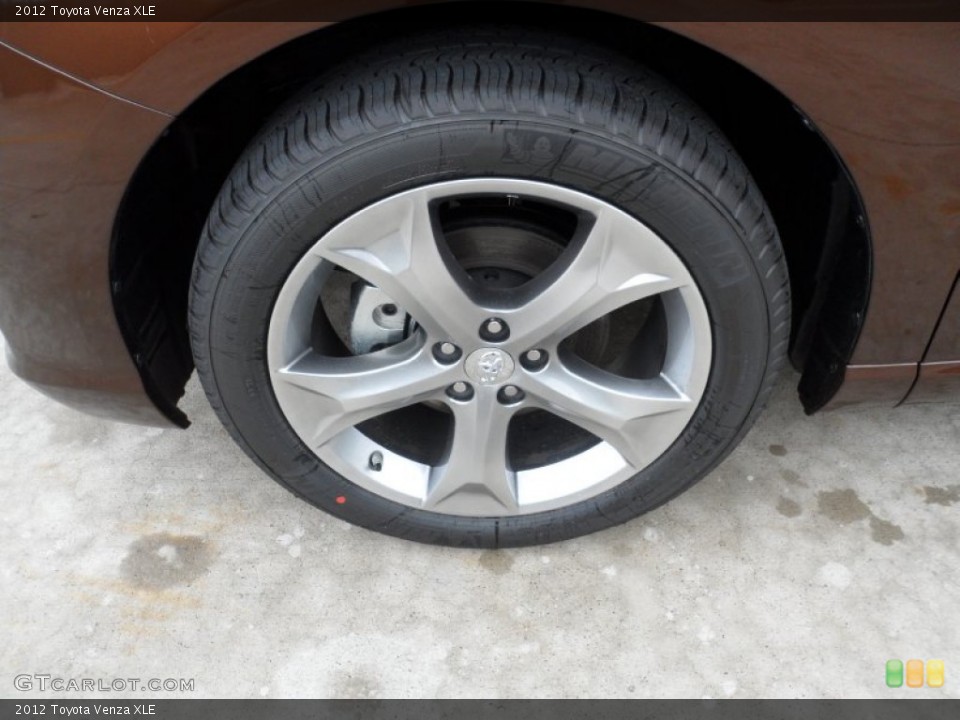 2012 Toyota Venza XLE Wheel and Tire Photo #60536635